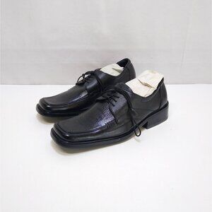 HOANG-DZA 75 NBO-GIA-TO-DN Leather Dress Shoes Square Toe Men's Size 8 NWOT